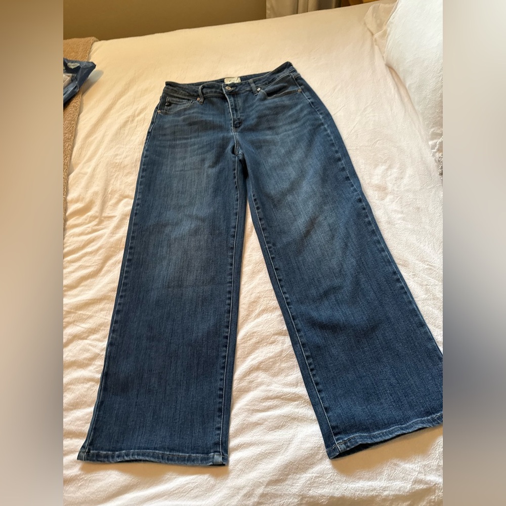 KanCan Dark Blue Flare Jeans